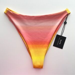 Skatie Ombre Pink to Yellow Bikini Bottom